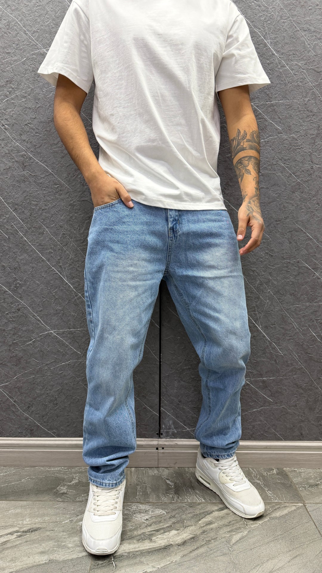 Jeans Loose Fit celeste 259 ibstore