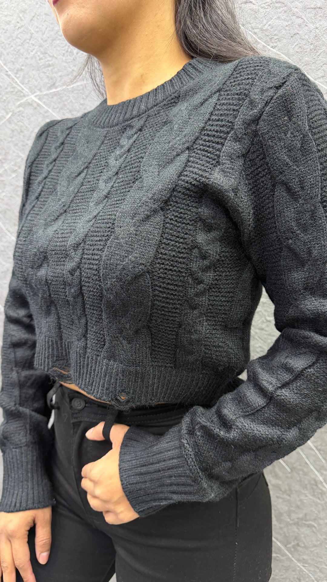 Chaleco Olivia negro 012