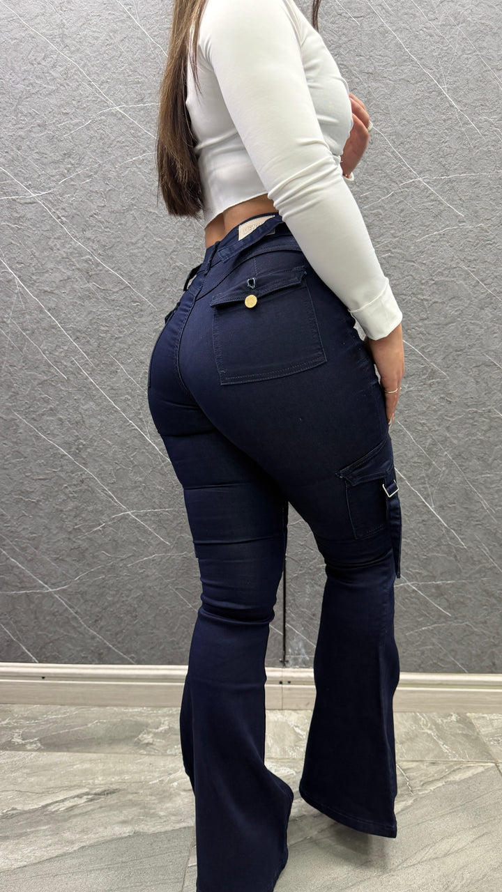 Jeans Cargo Martina 013-1