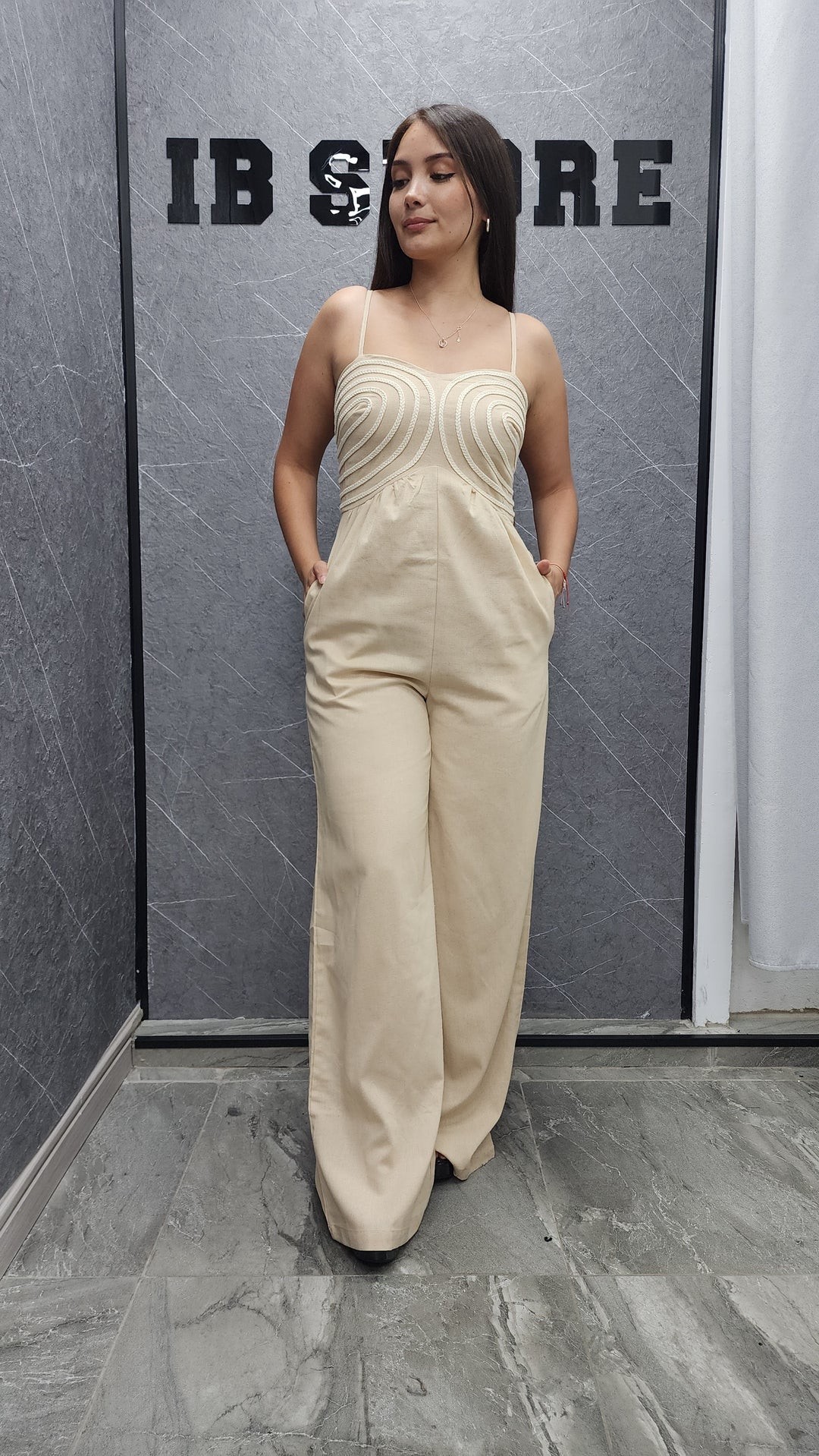 Enterito Isabella Beige ibstore