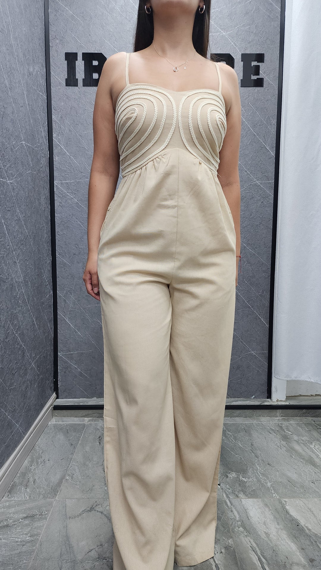 Enterito Isabella Beige ibstore