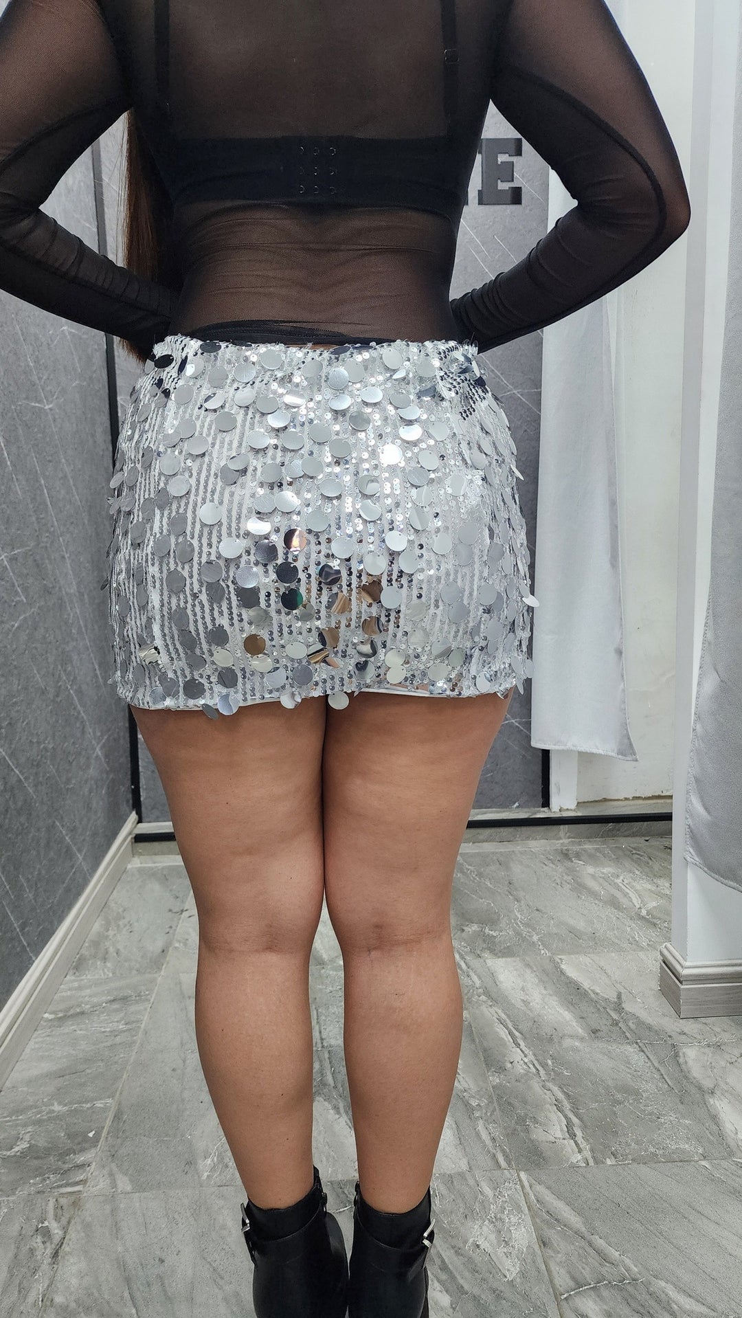 Falda Lentejuelas Lía ibstore
