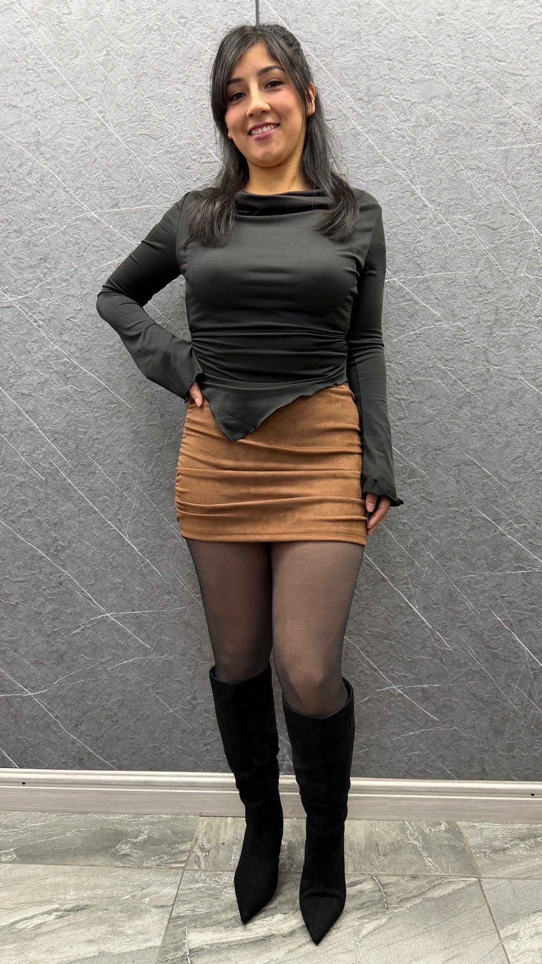 Falda gamuza Lua cafe ibstore
