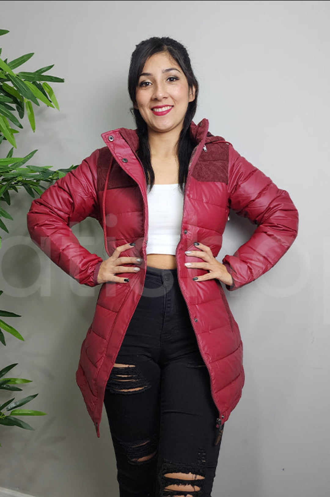 Chaqueta Arequipa Burdeo - M - ibstore
