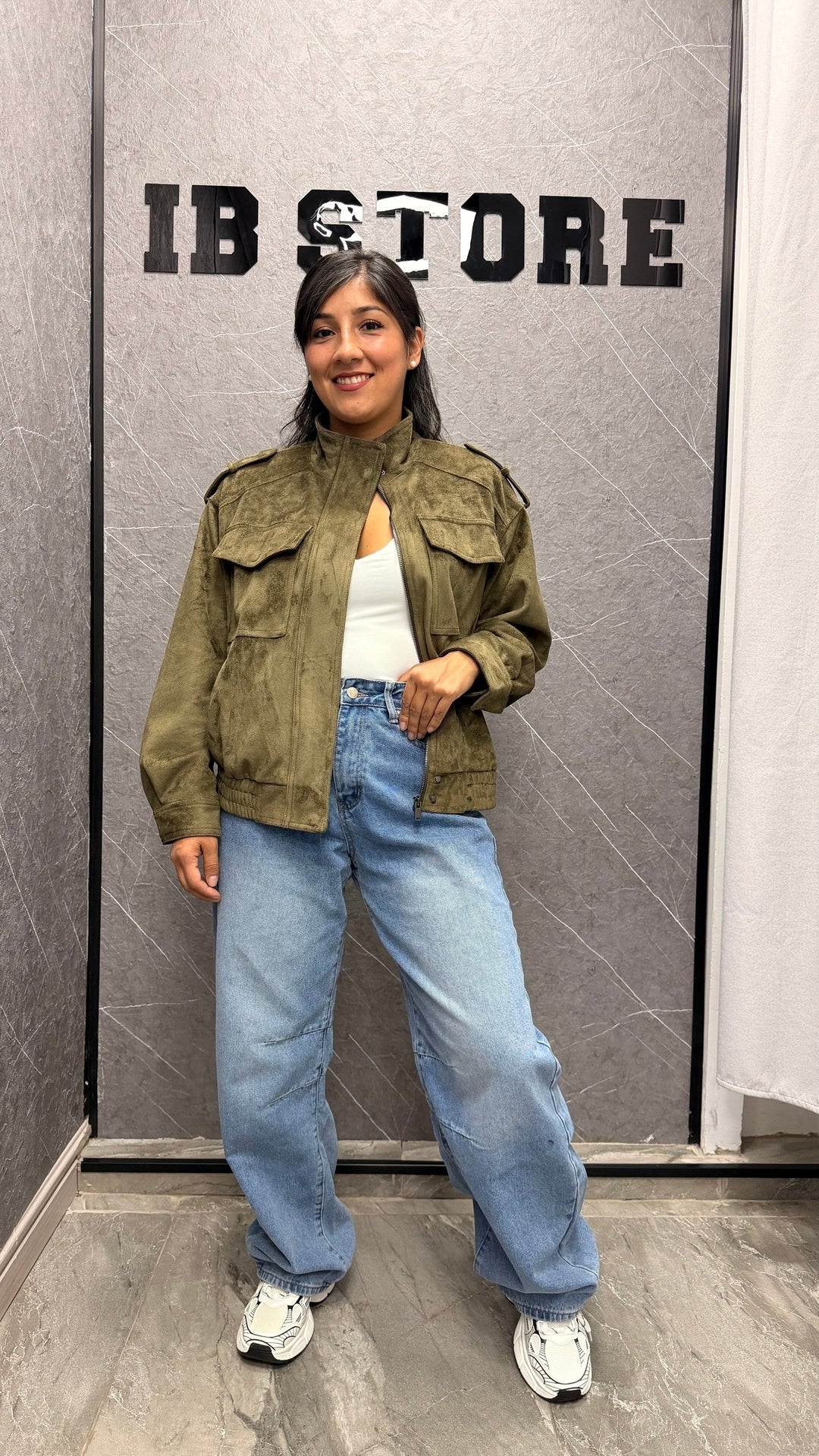Jacket Bianca Verde ibstore