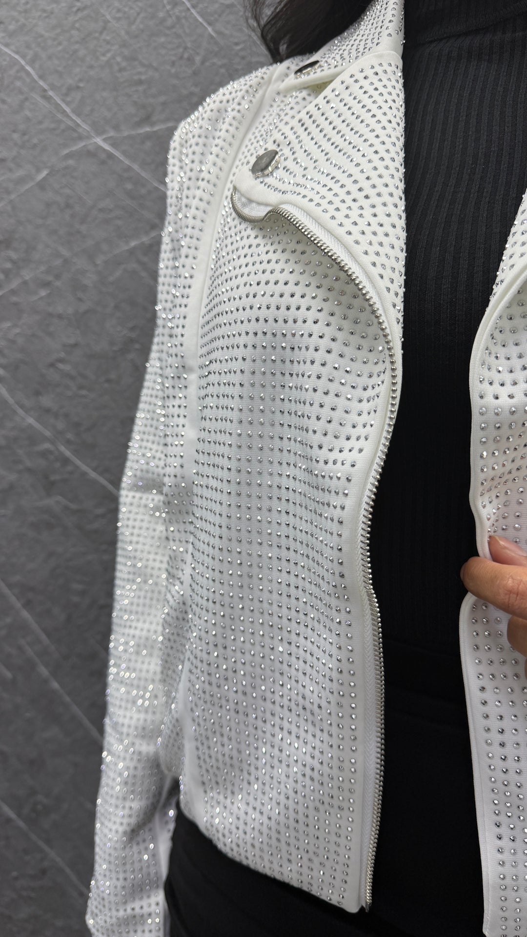 Jacket Brillos white ibstore