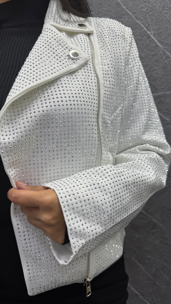 Jacket Brillos white ibstore