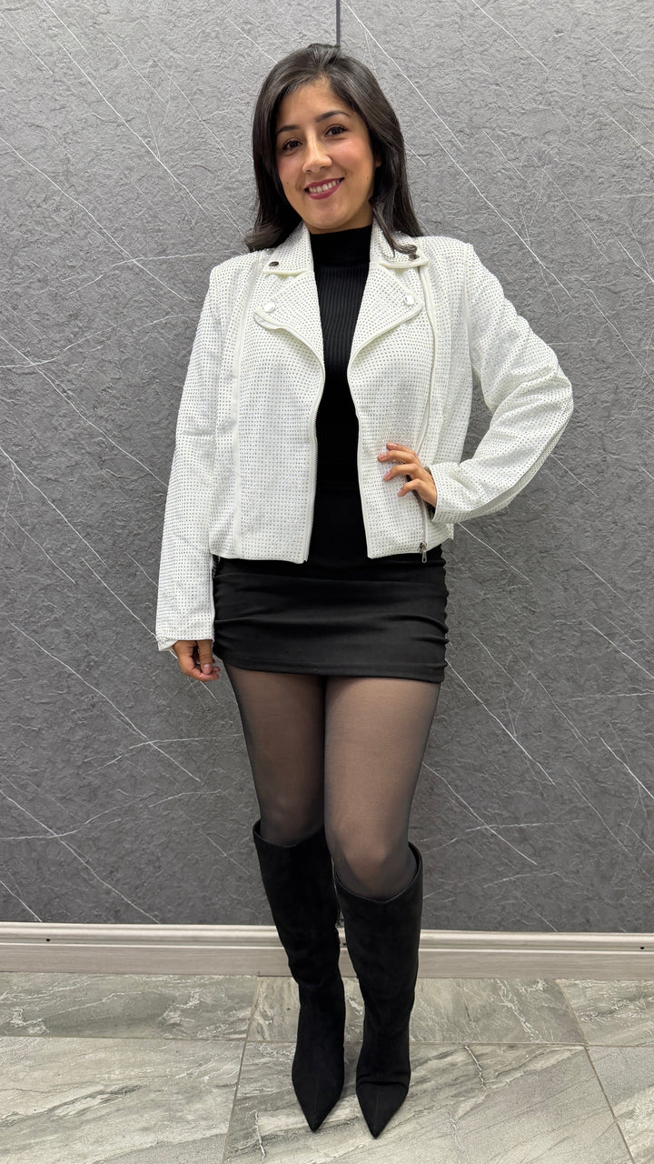 Jacket Brillos white ibstore