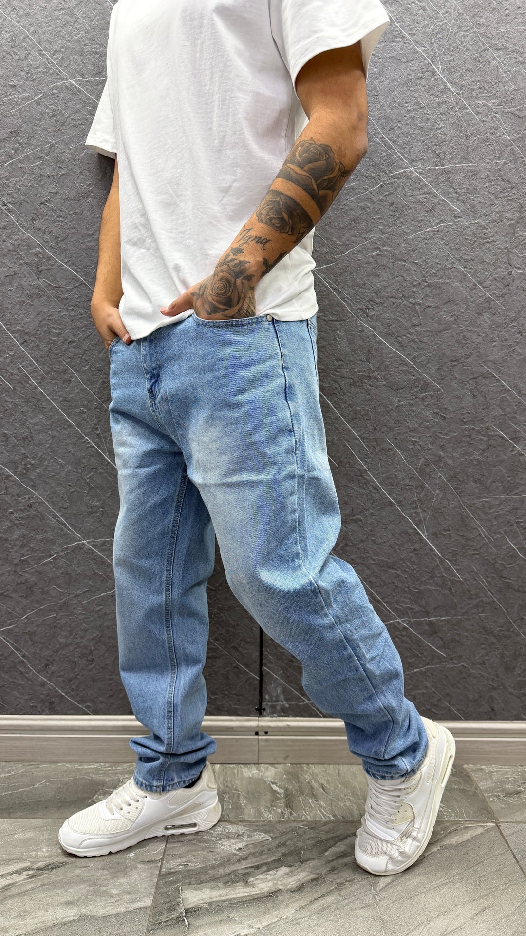 Jeans Loose Fit celeste 259 ibstore
