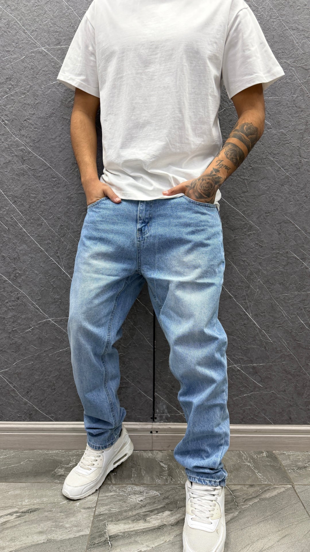 Jeans Loose Fit celeste 259 ibstore