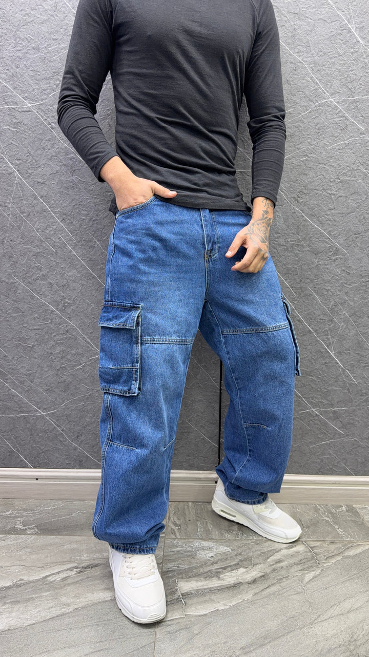 Jeans Cargo Lima Loose Fit 1003