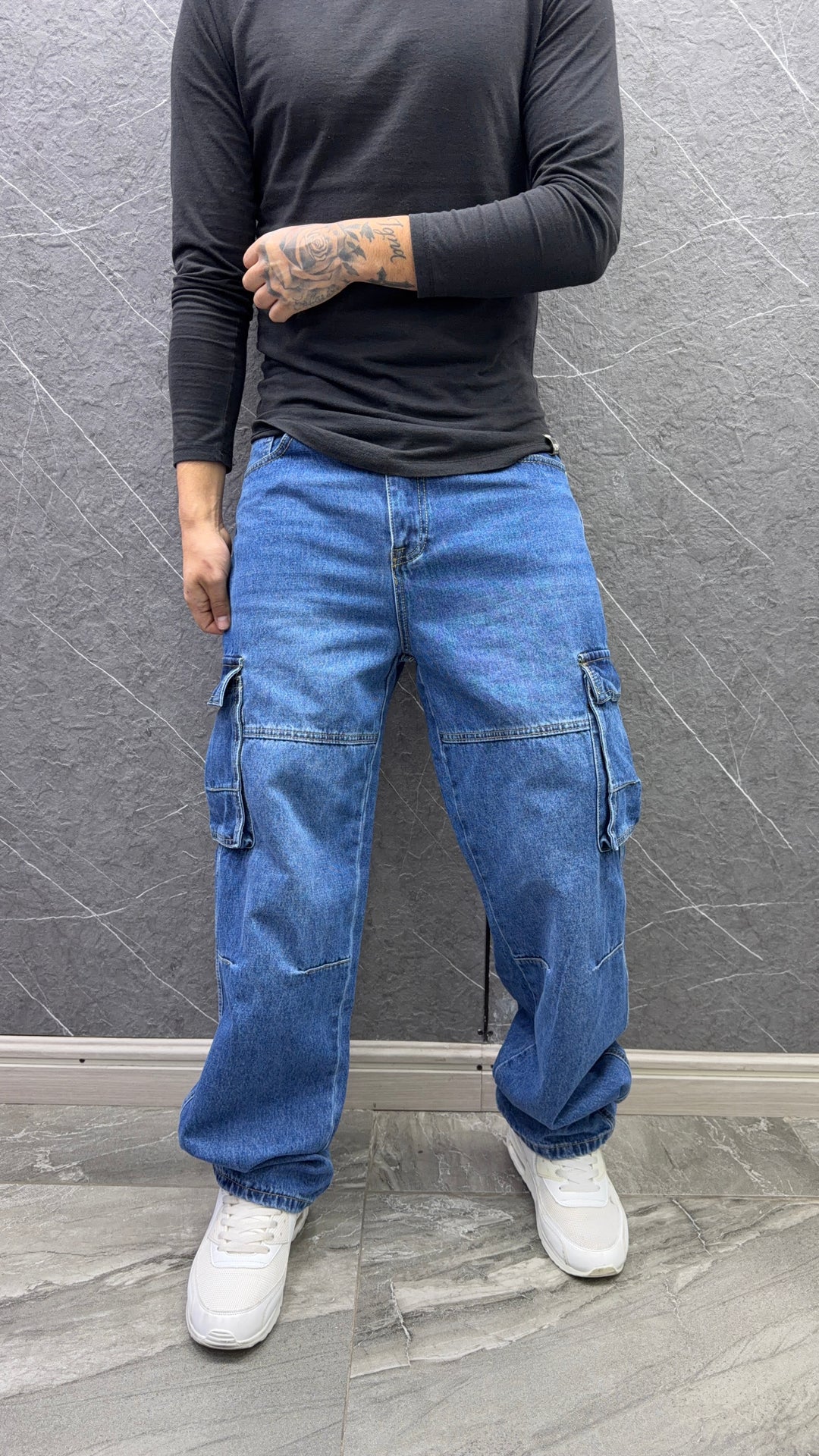 Jeans Cargo Lima Loose Fit 1003