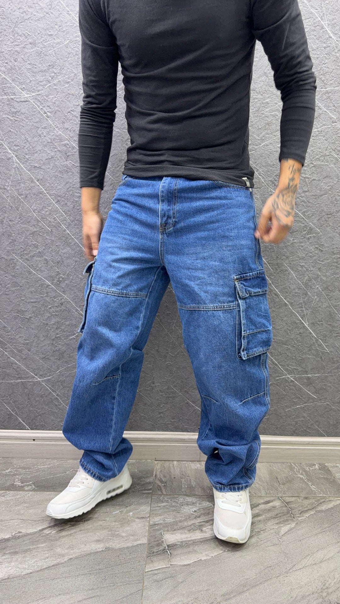 Jeans Cargo Lima Loose Fit 1003
