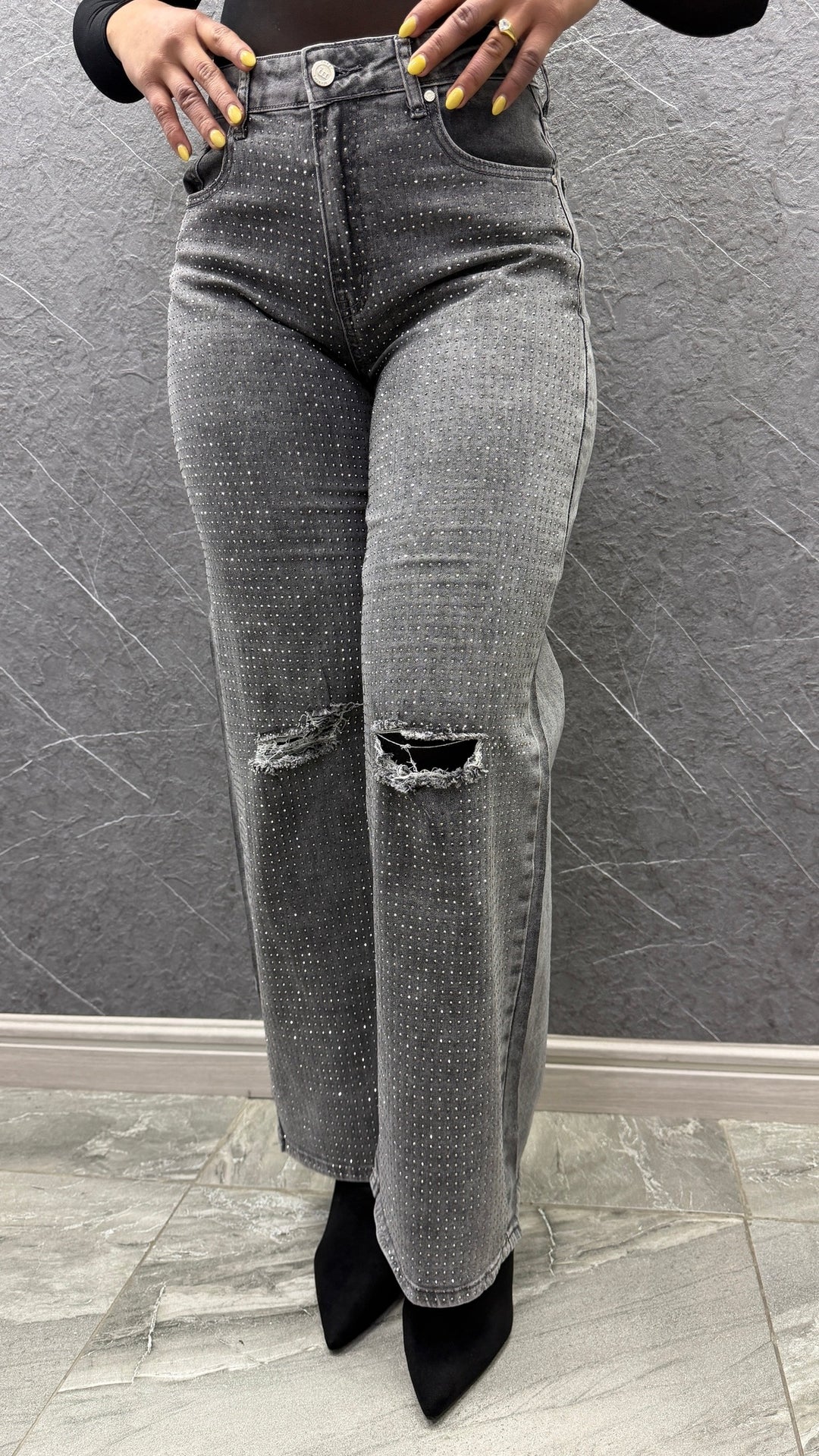 Jeans Brillo Gris 031-3 ibstore