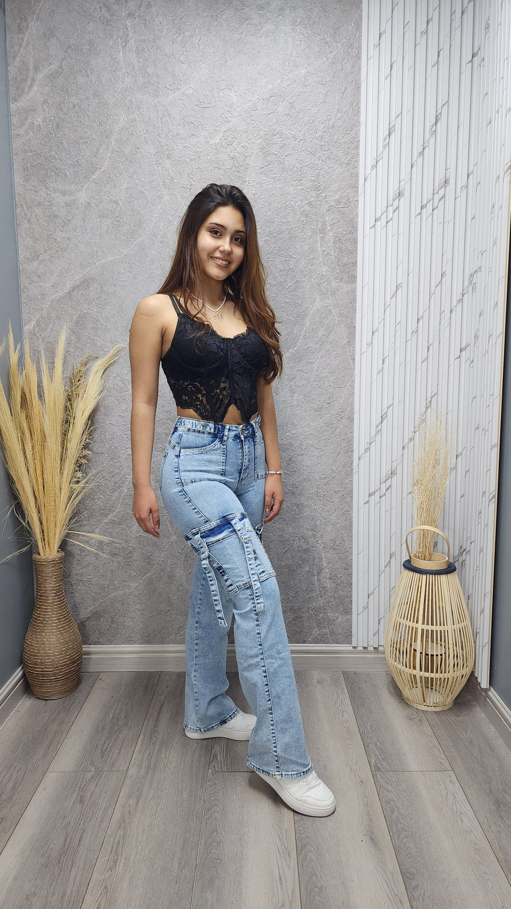 Jeans cargo Bianca 503-1 - 36 - ibstore