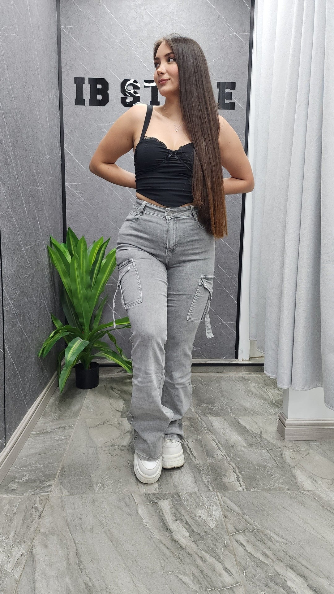 Jeans cargo Luna 702-2 ibstore