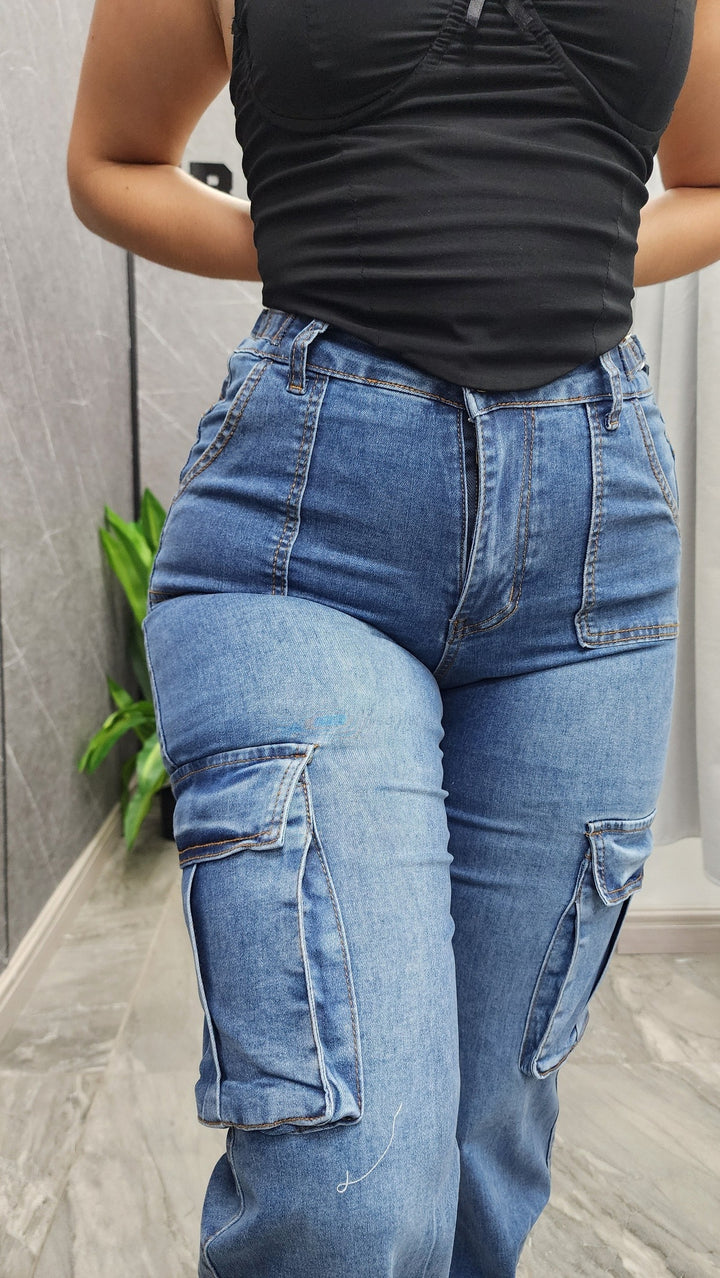 Jeans cargo Marti 594-1 ibstore