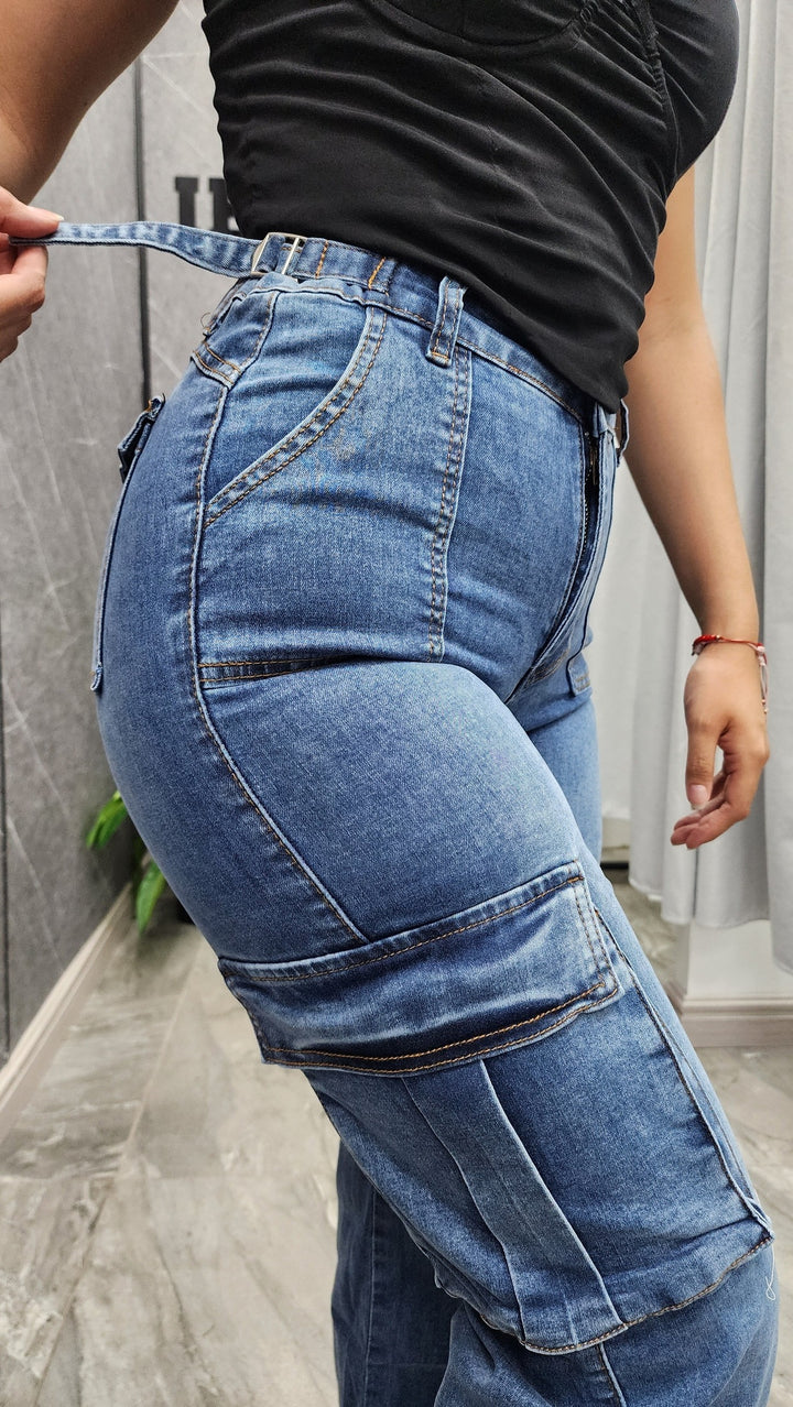 Jeans cargo Marti 594-1 ibstore
