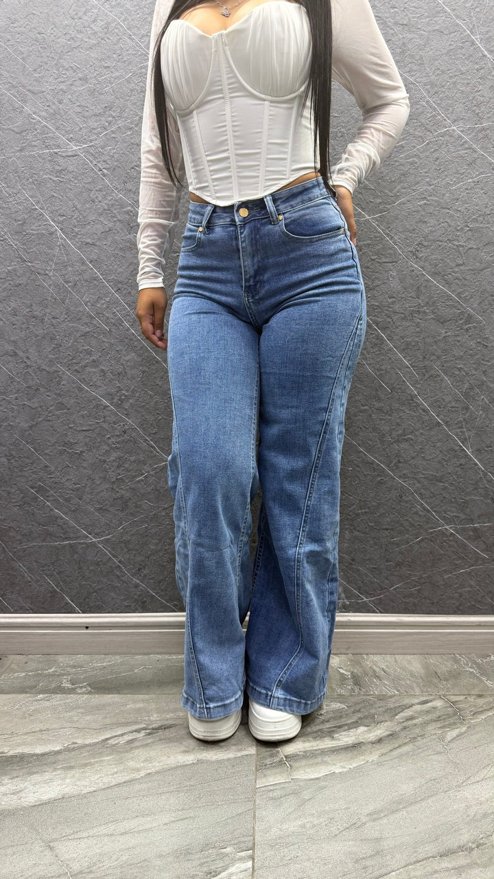 Jeans wide leg 018-1 ibstore