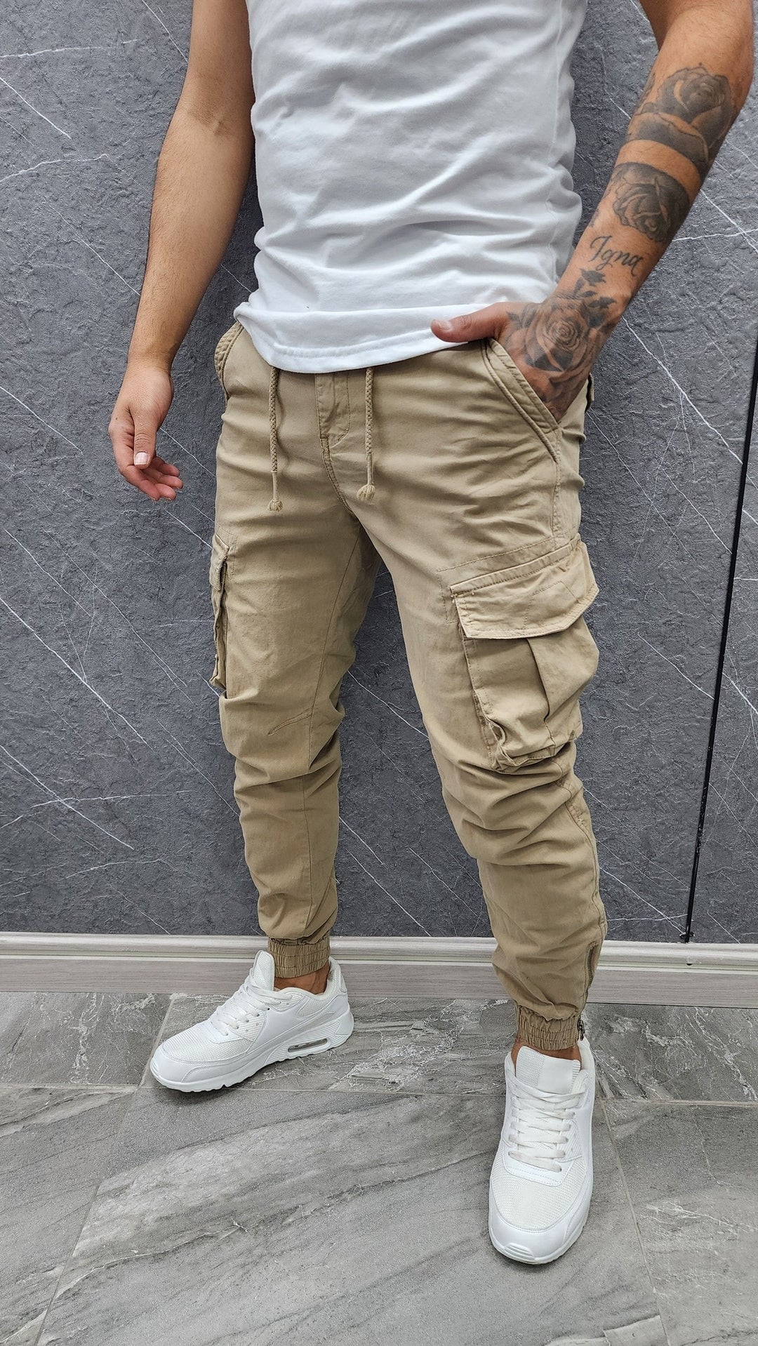 Jogger Fox Beige Mi tienda