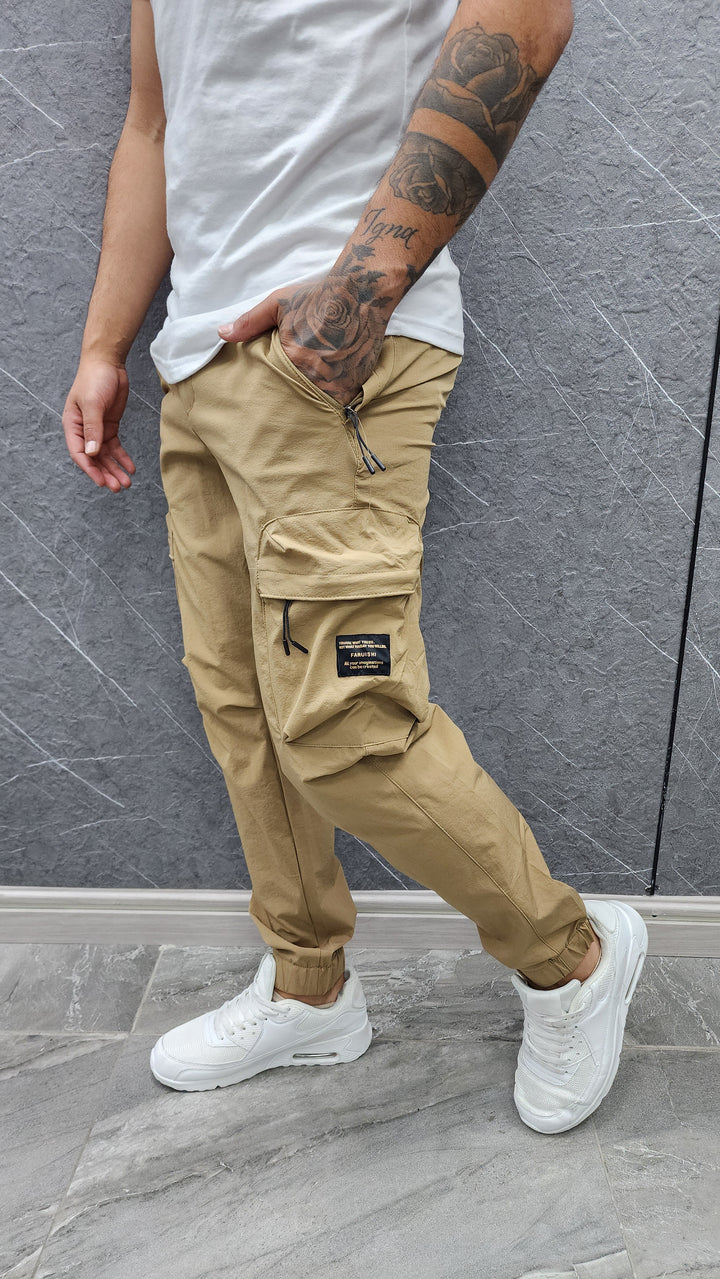 Jogger Fuldry beige Mi tienda
