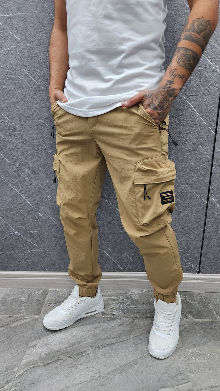Jogger Fuldry beige Mi tienda