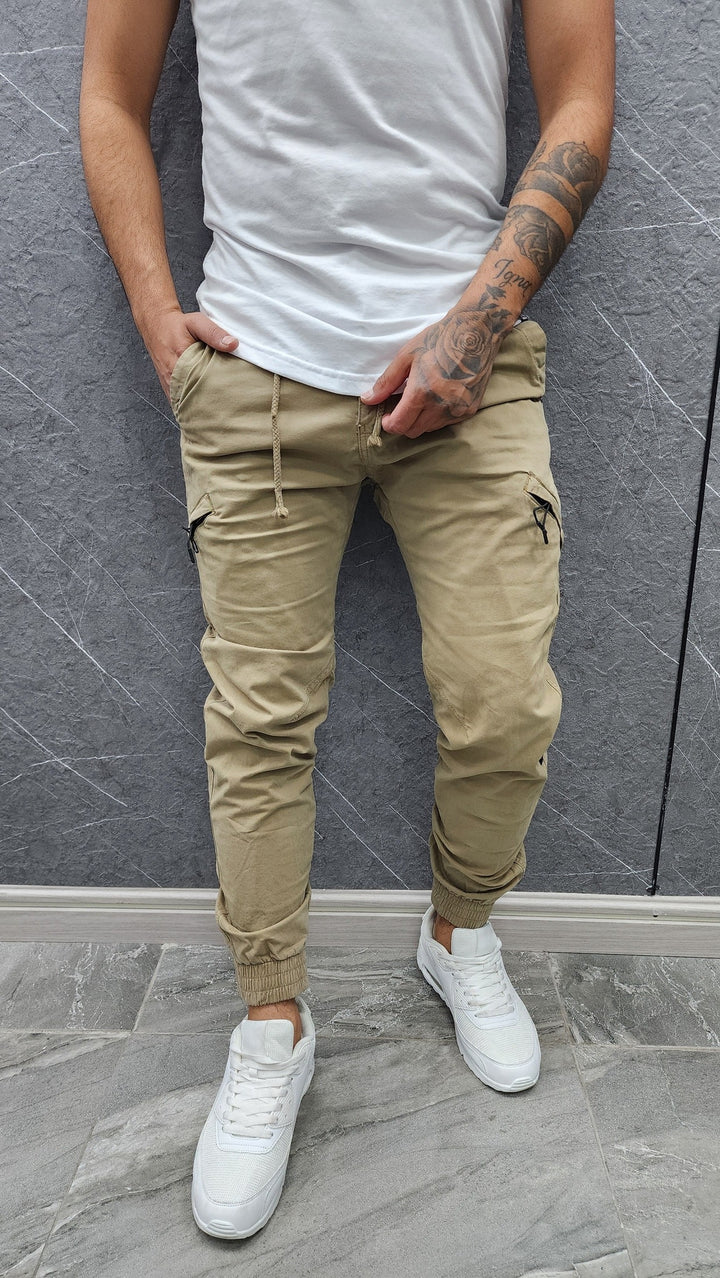 Jogger Sirius beige K01 Mi tienda