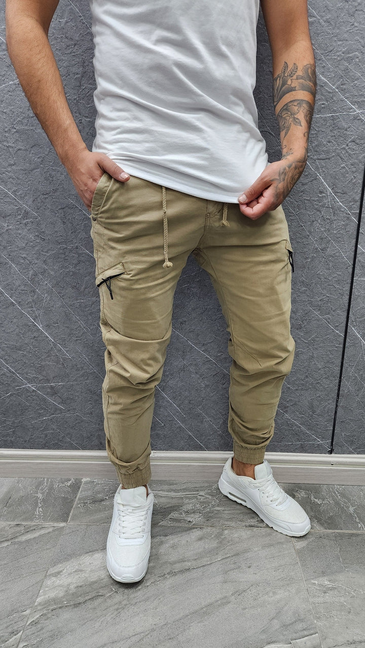 Jogger Sirius beige K01 Mi tienda