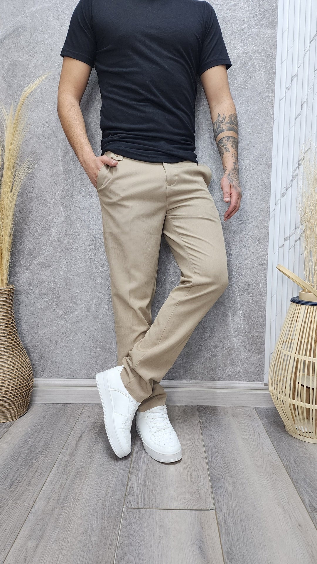 Pantalón Alonso cafe ibstore
