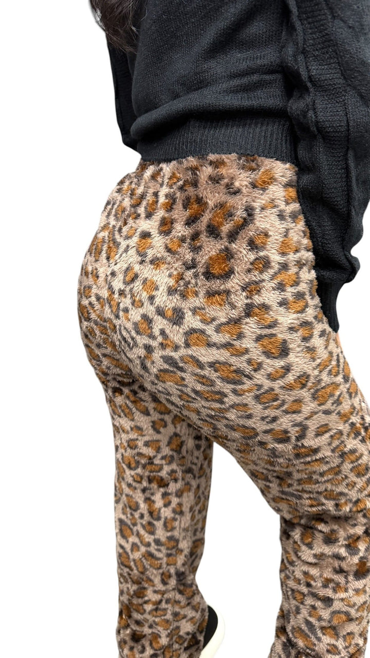 Pantalón Cozy Printt CAFÉ OSCURO ibstore