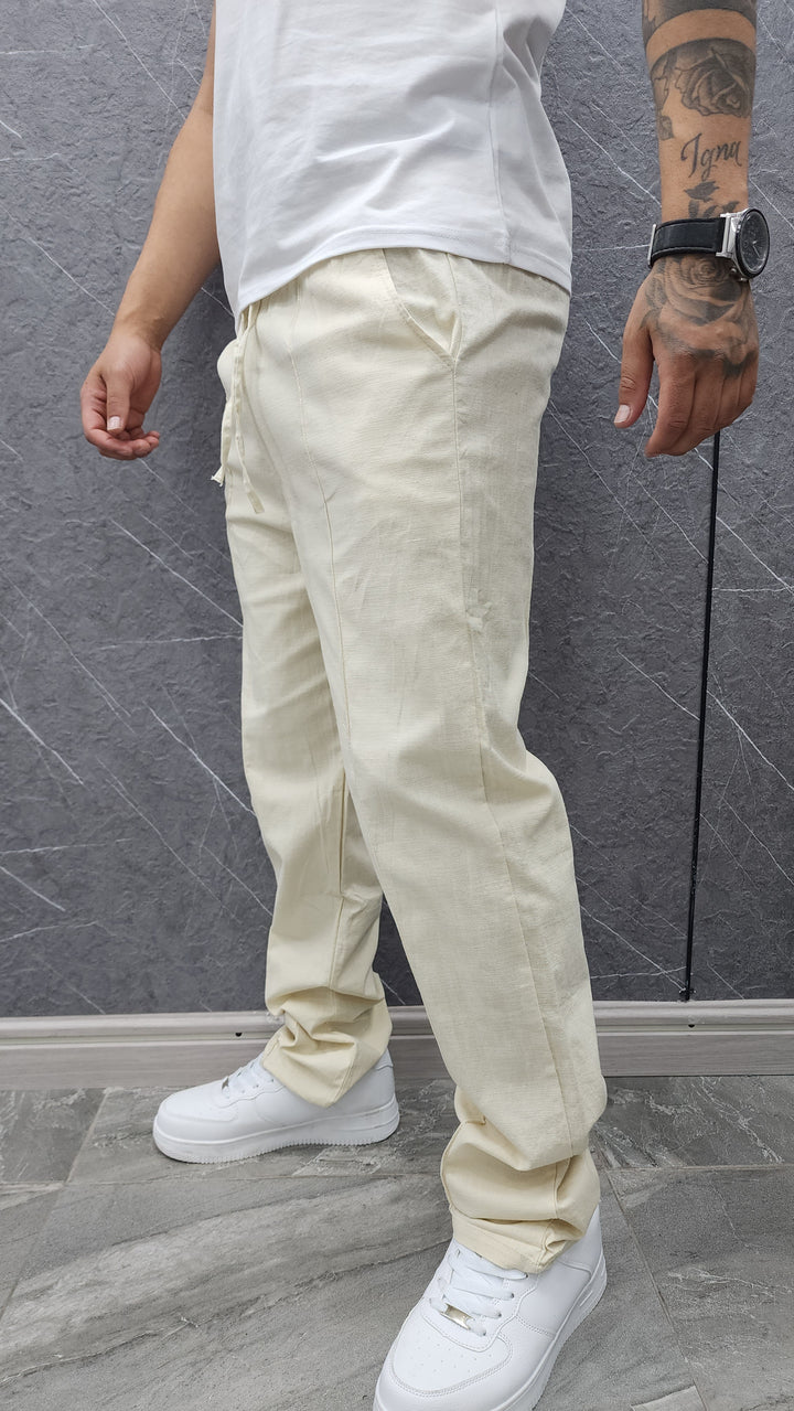Pantalón Lino Habana Beige ibstore