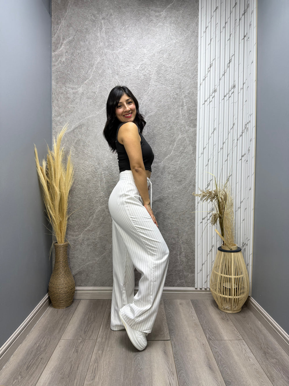 Pantalón Palazzo Nova blanco ibstore