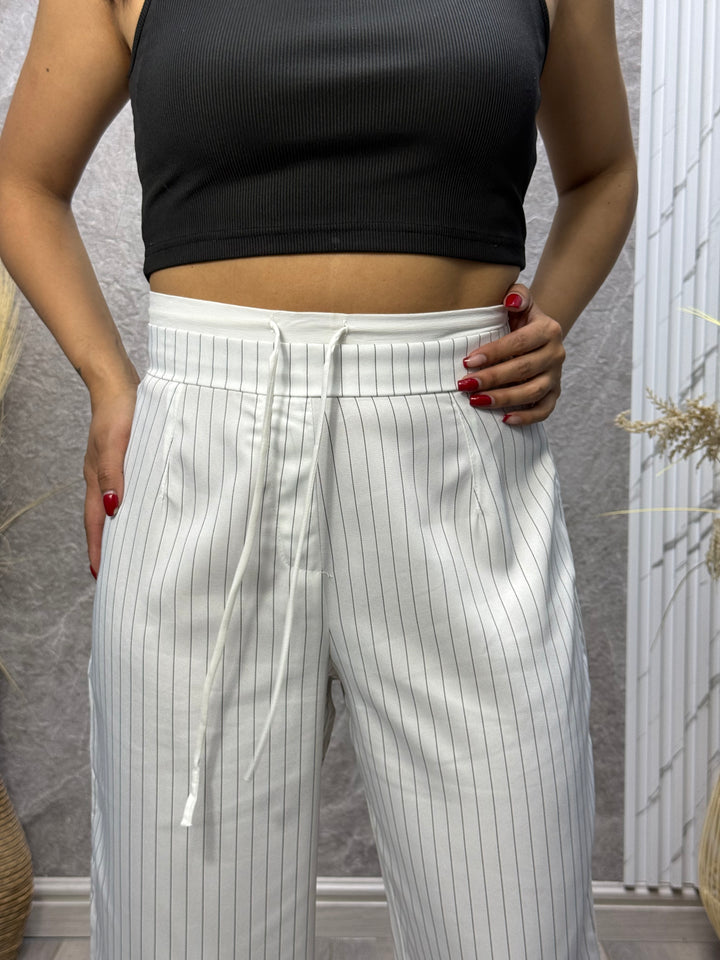 Pantalón Palazzo Nova blanco ibstore
