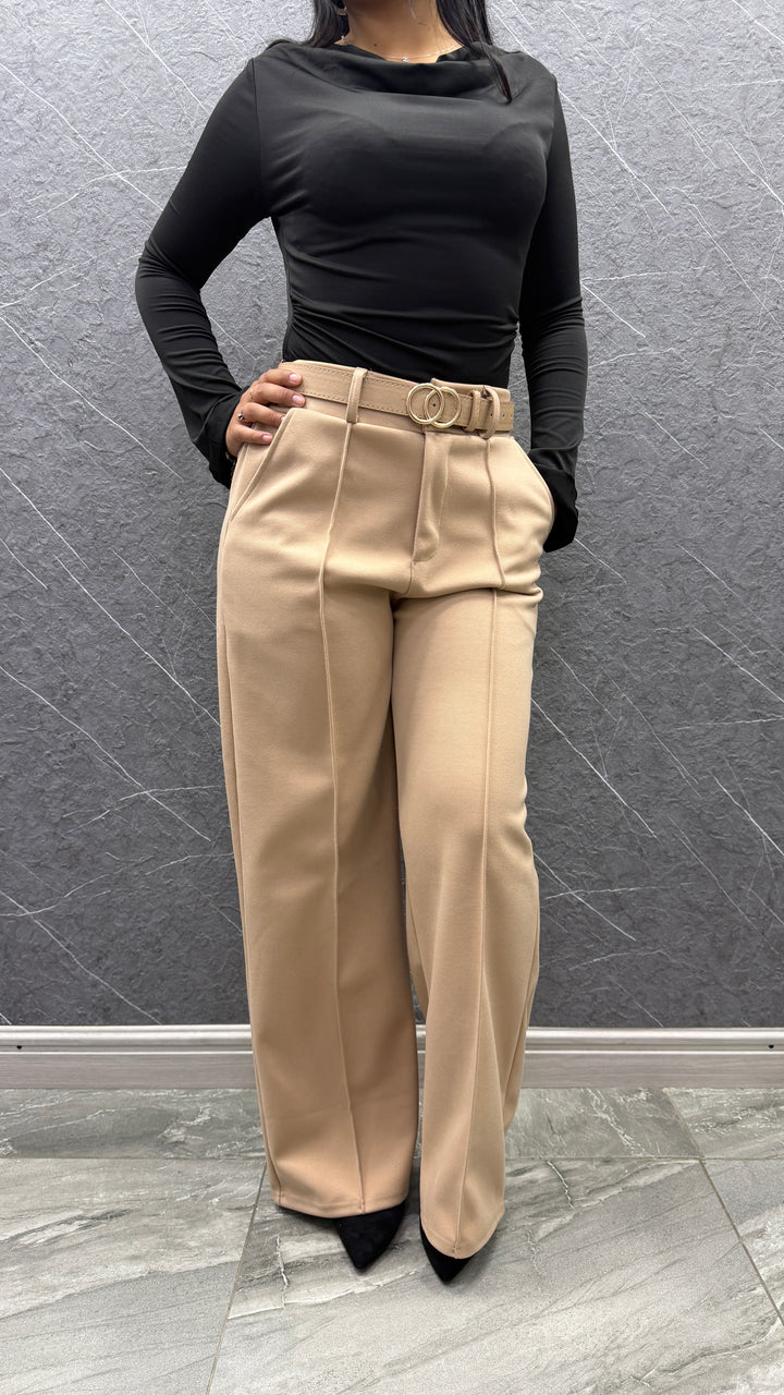 Pantalón sastrero Premium beige 0-60 ibstore