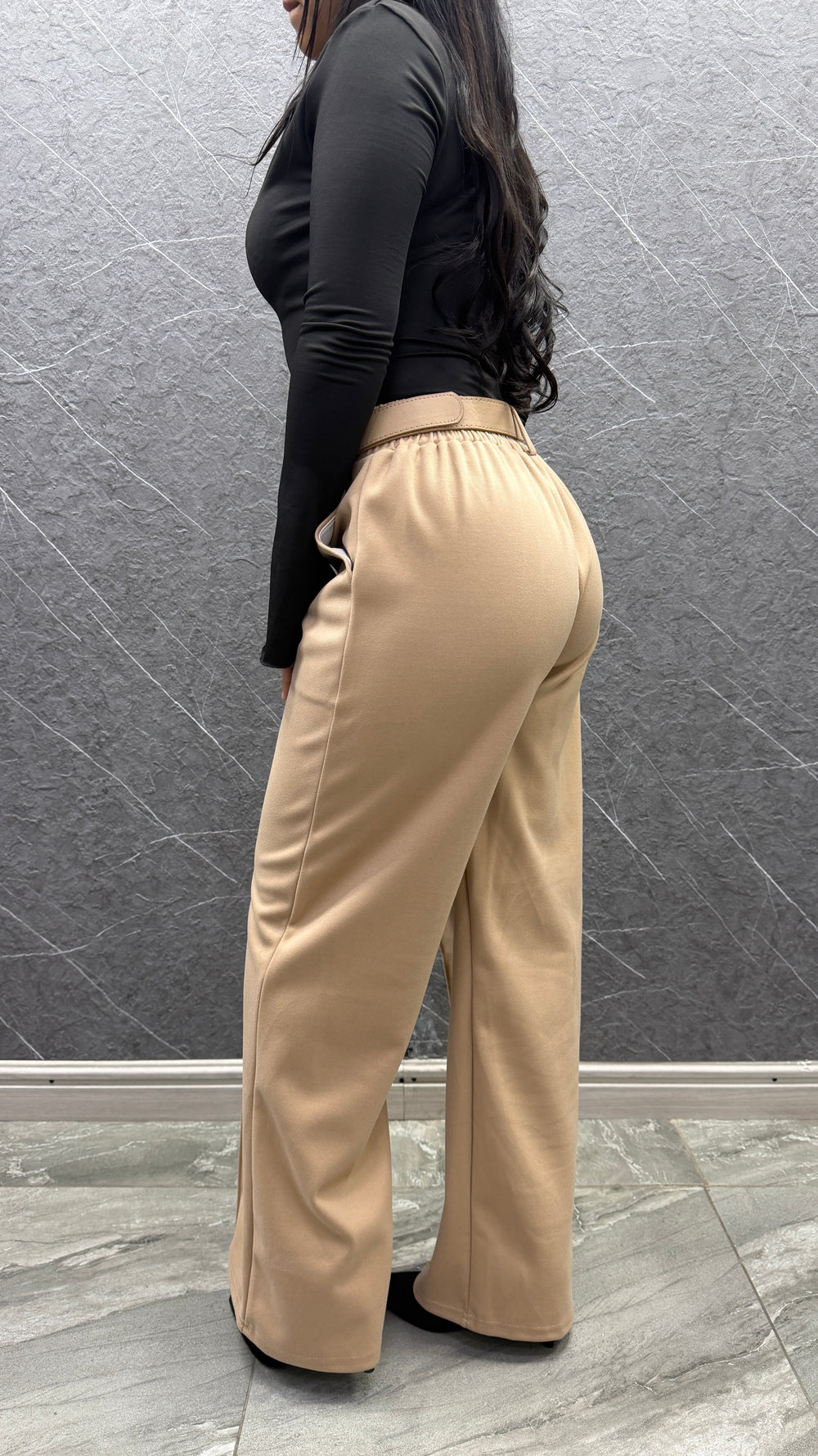 Pantalón sastrero Premium beige 0-60 ibstore