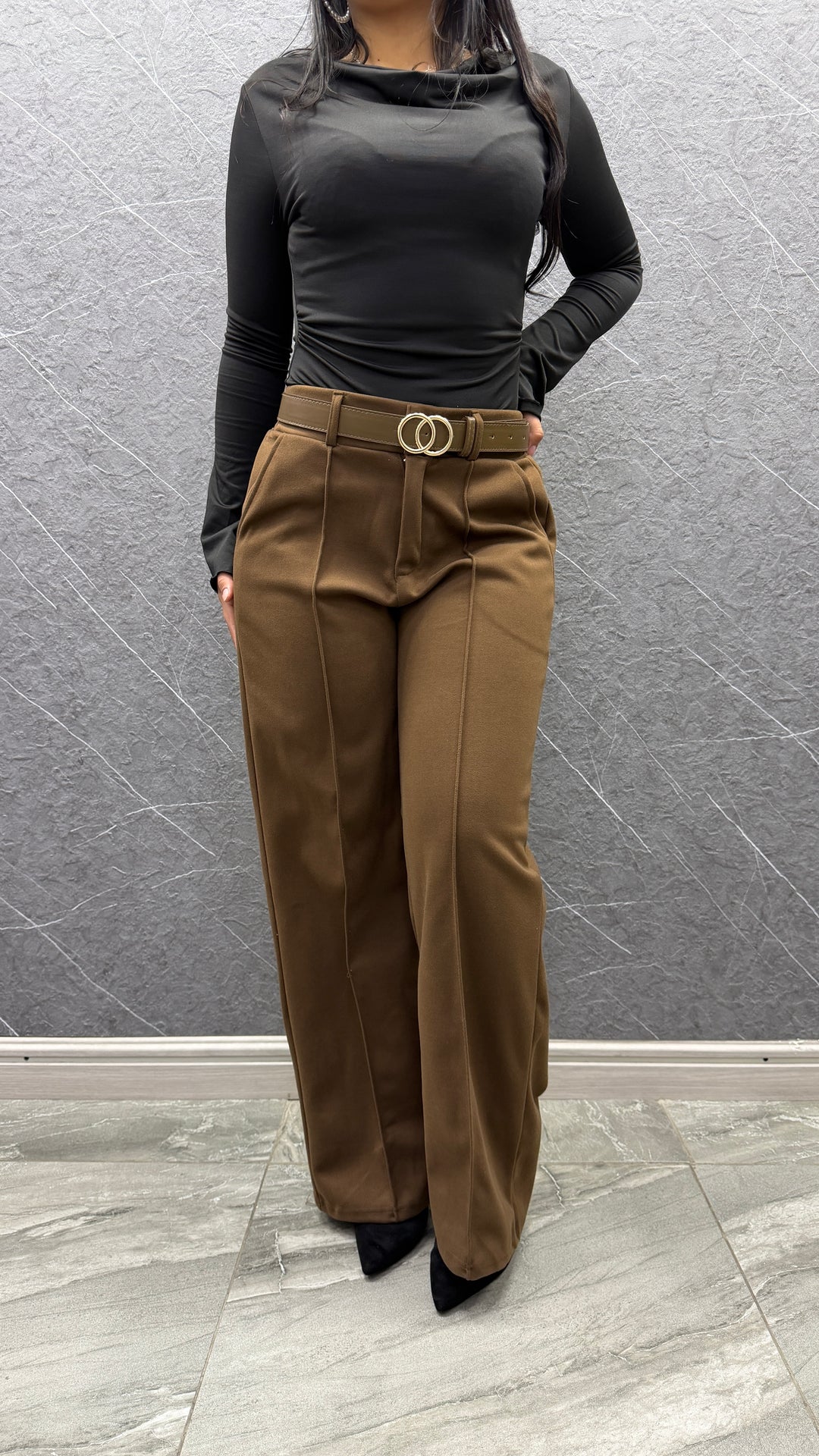 Pantalón sastrero Premium chocolate 0-60 ibstore