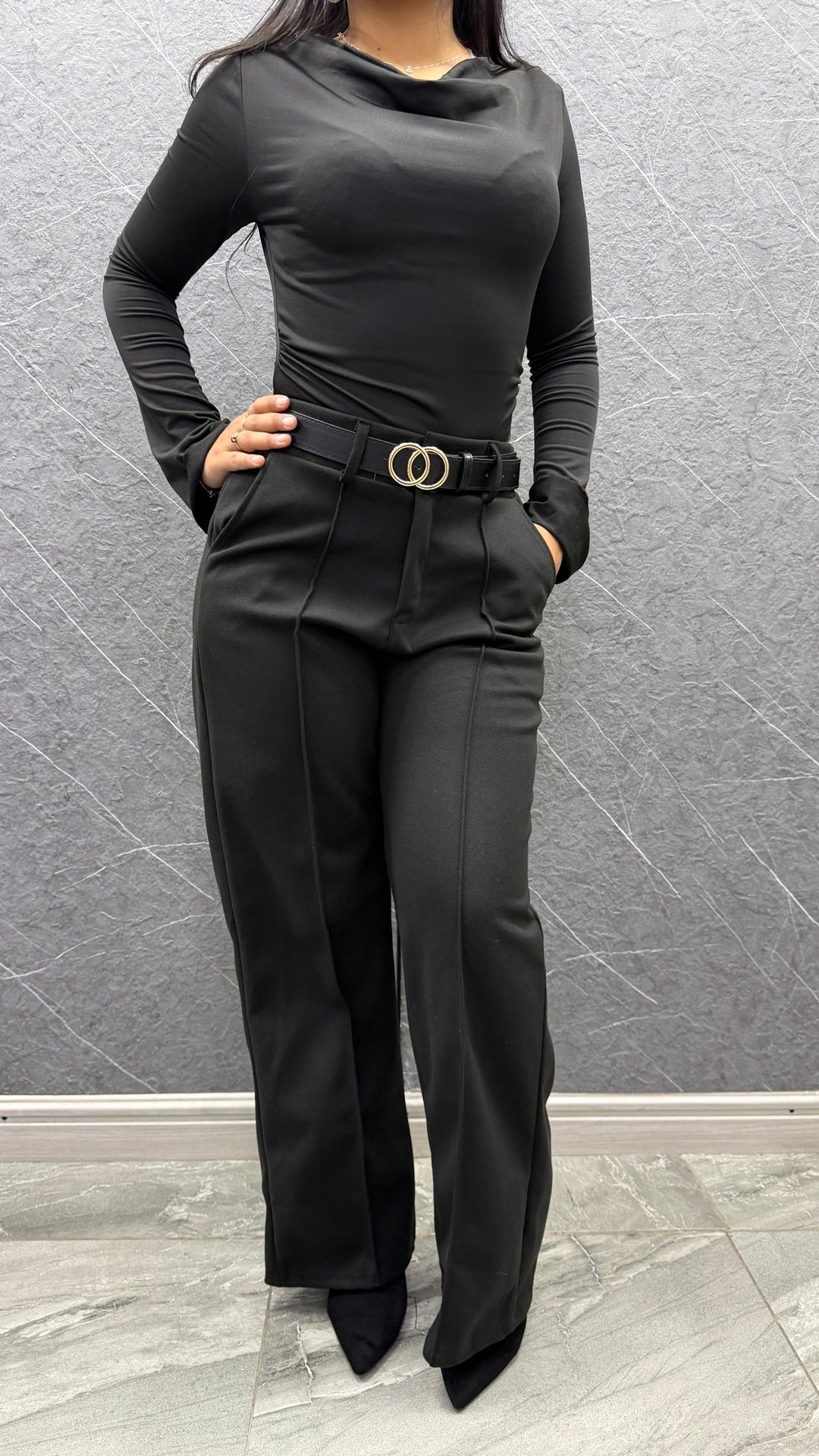 Pantalón sastrero Premium negro 0-60 ibstore
