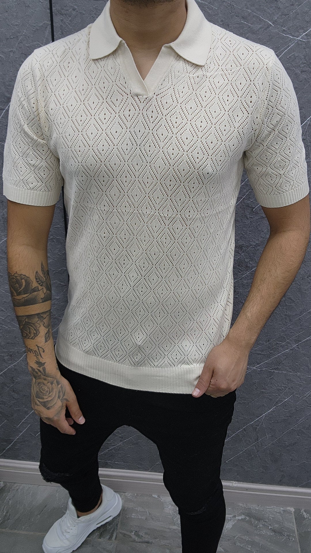 Polera Crema 229 ibstore