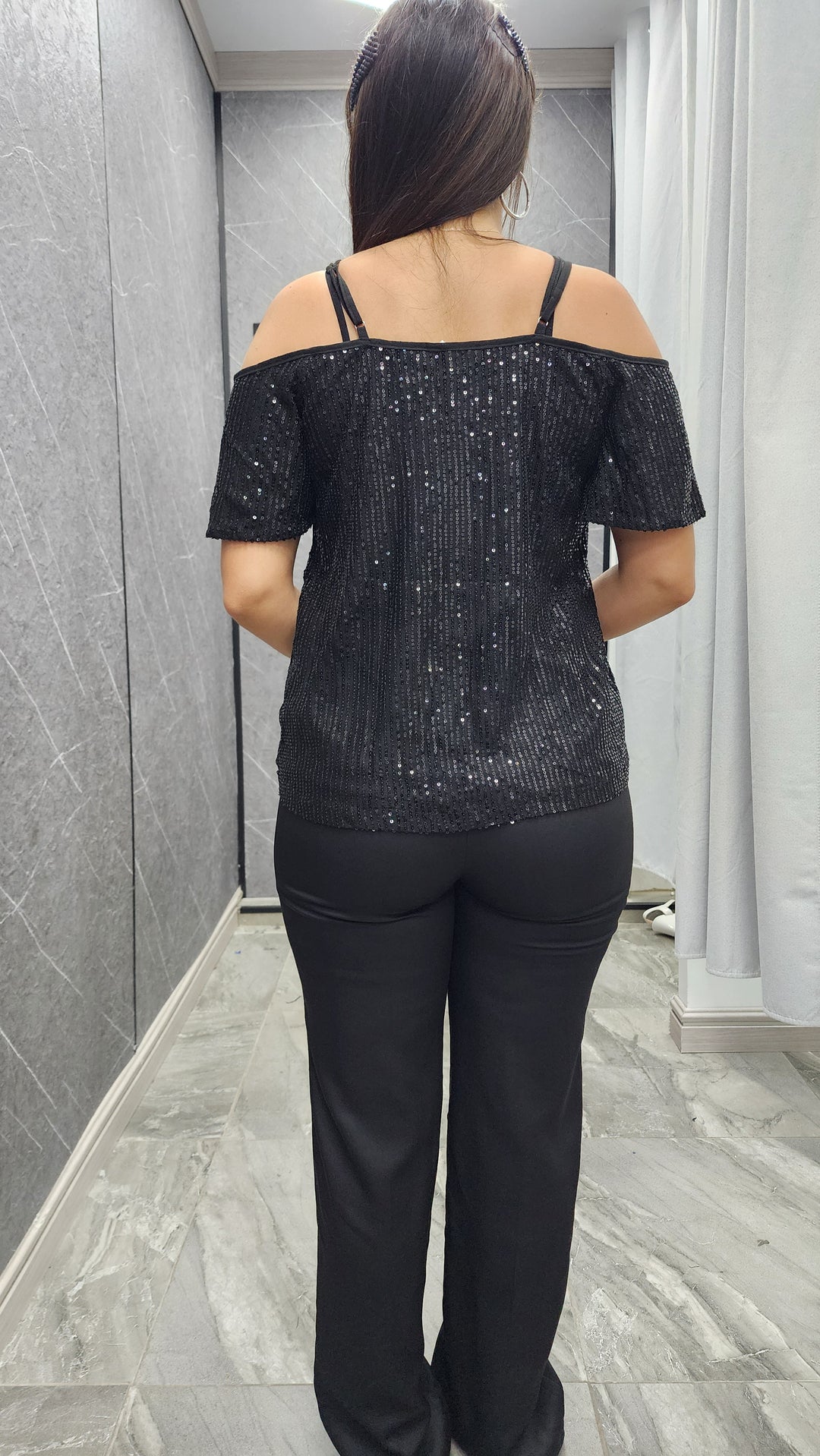Polera lentejuela Brix ibstore