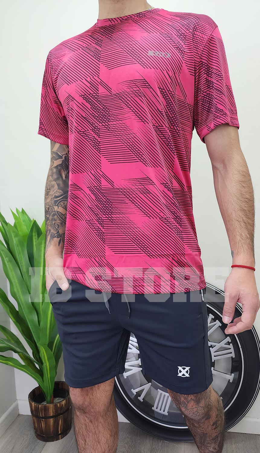 Polera sport rosada - S - ibstore