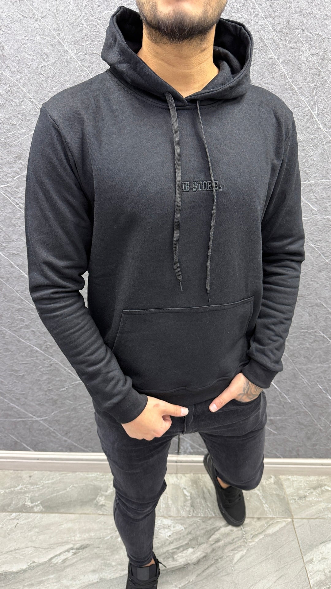 Poleron Ib Store Black ibstore