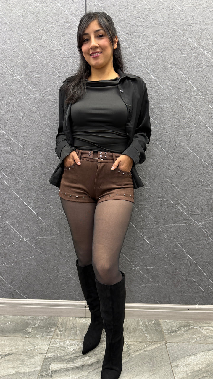 Short Moon Gamusa CHOCOLATE 815 ibstore