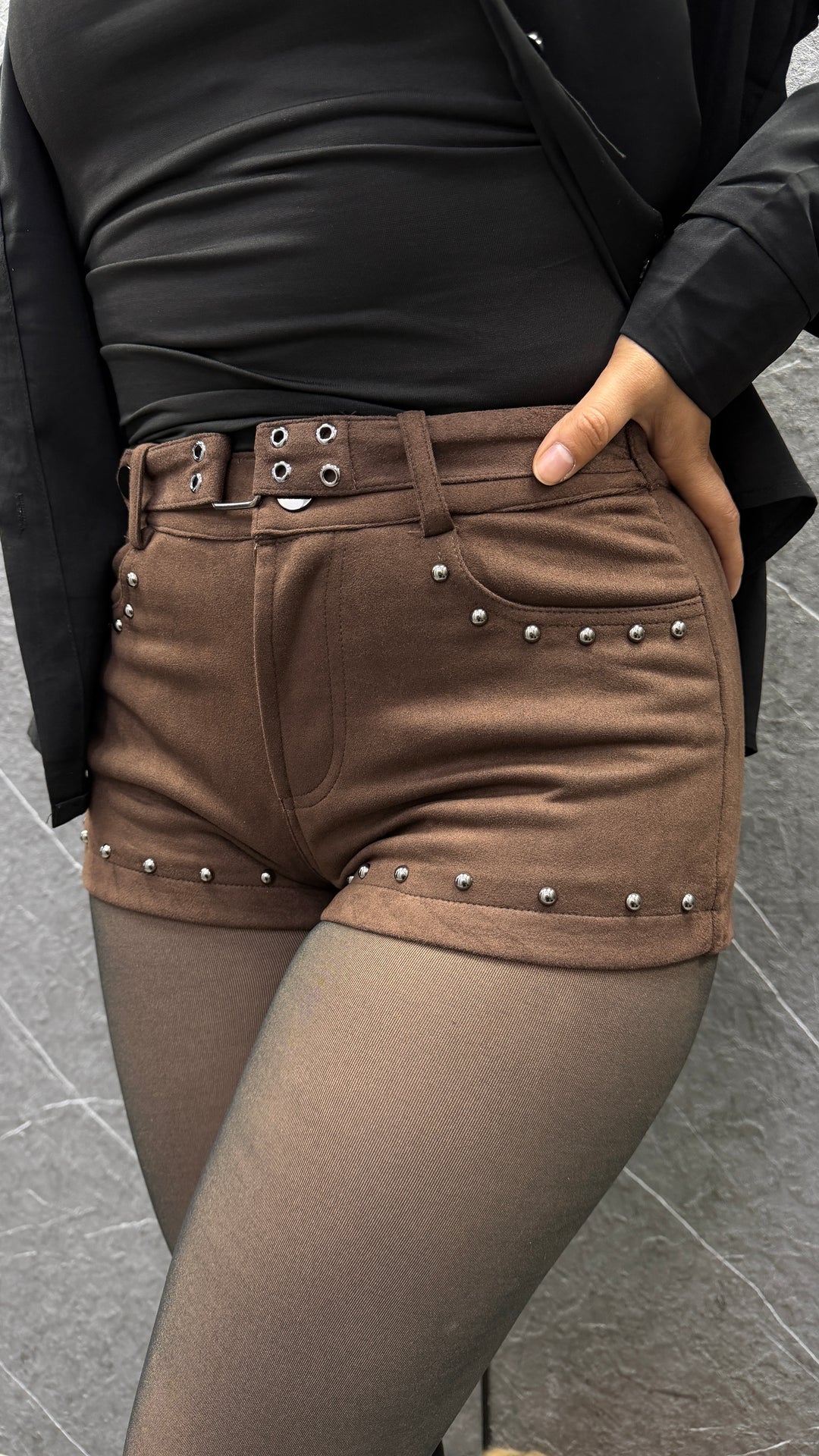 Short Moon Gamusa CHOCOLATE 815 ibstore