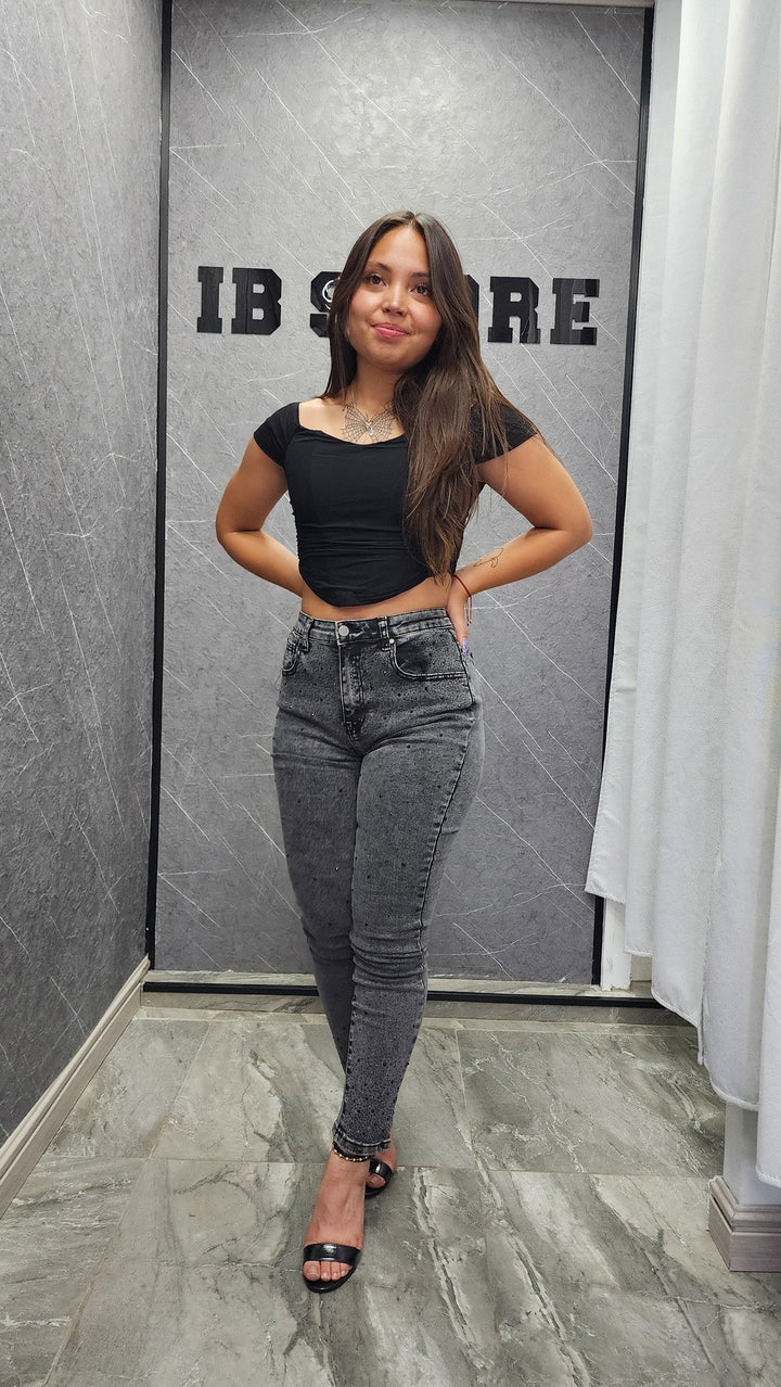 Skinny Brillo Gris ibstore