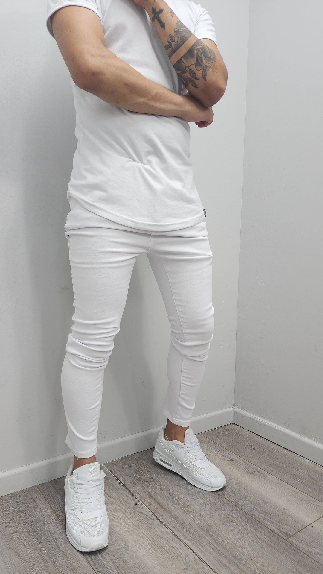 Jeans blanco liso - 50 - ibstore