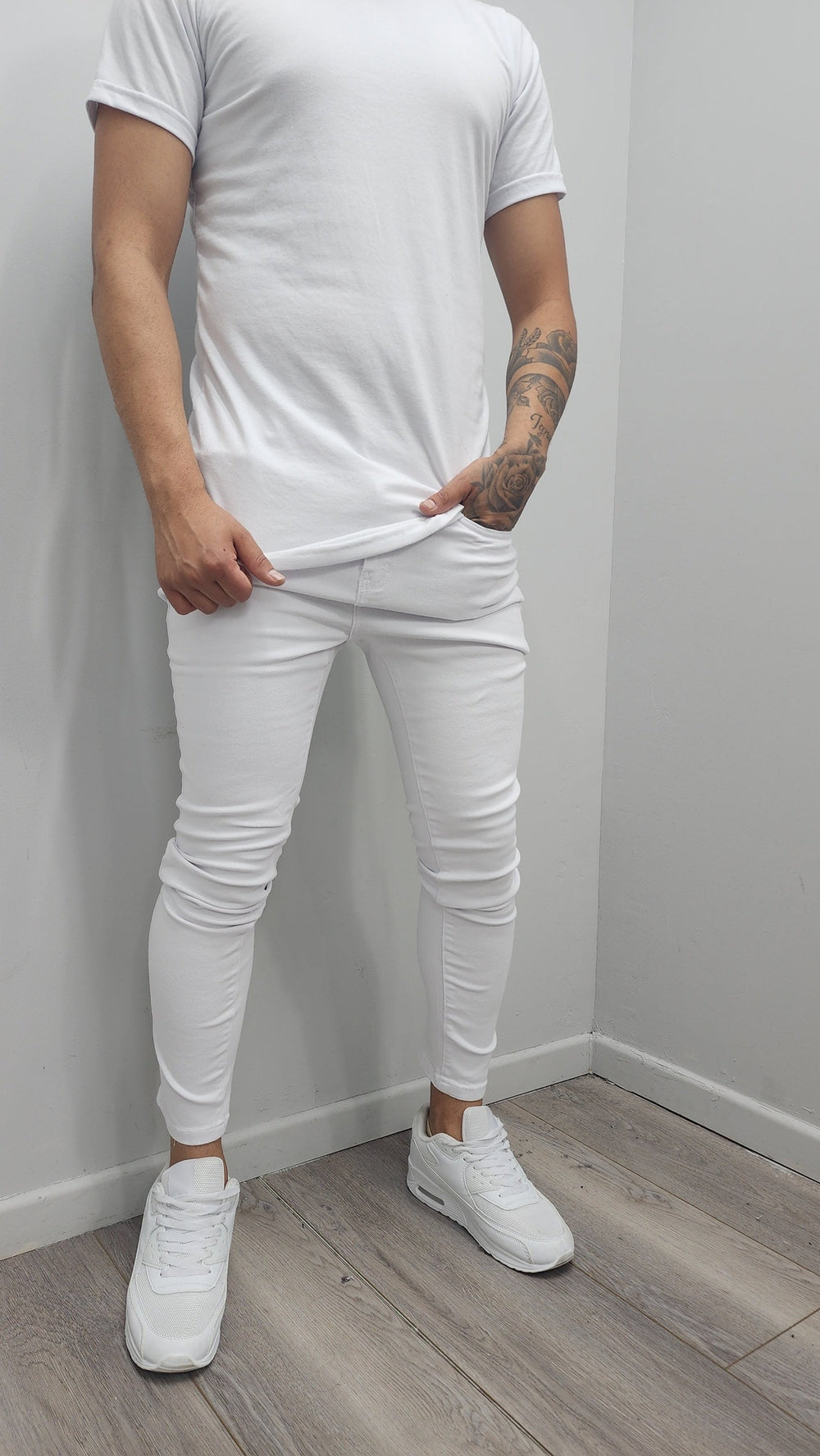 Jeans blanco liso - 50 - ibstore