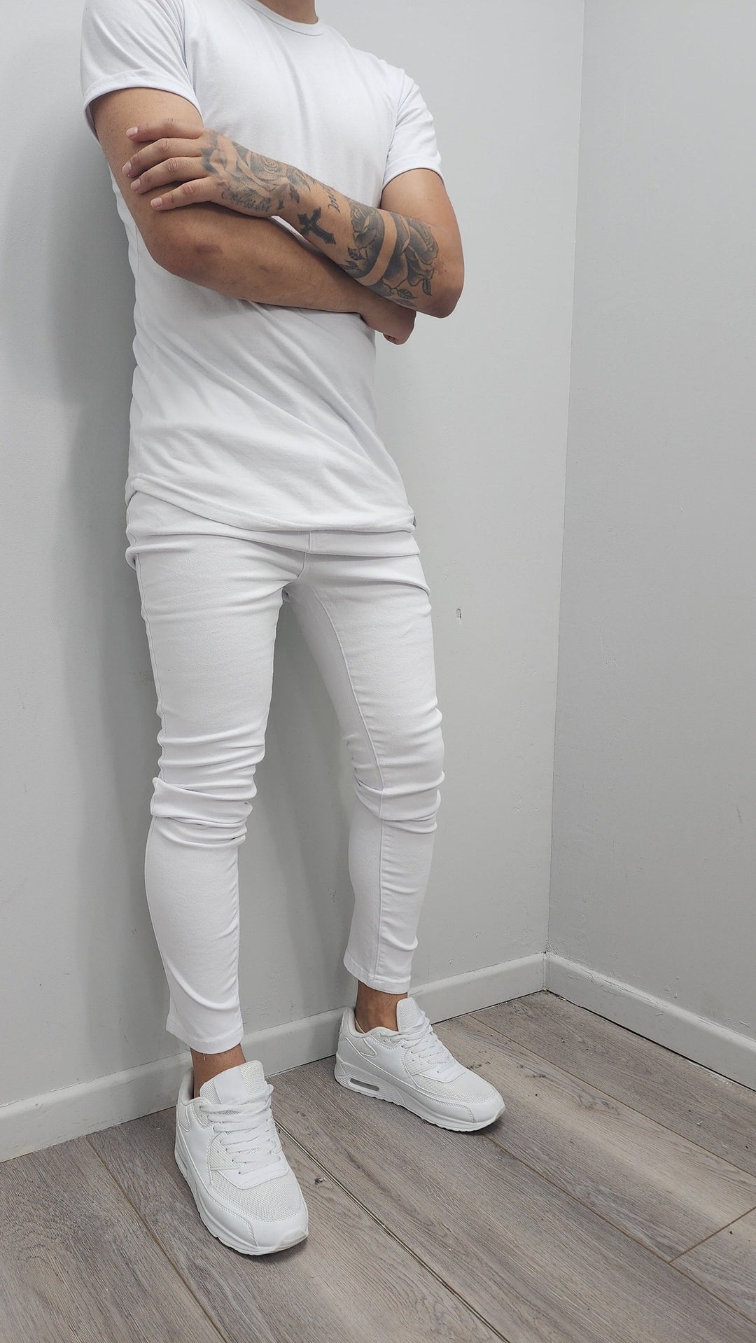 Jeans blanco liso - 50 - ibstore
