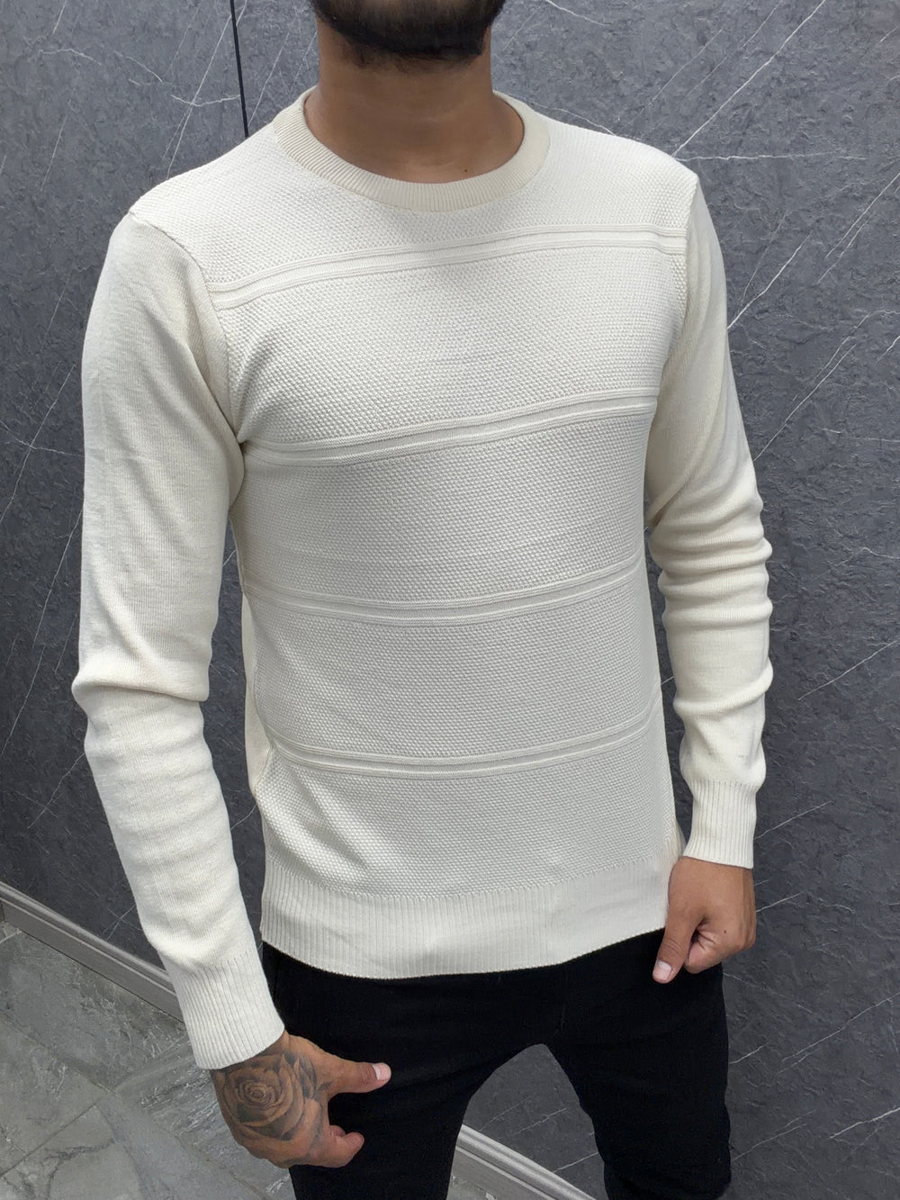 Sweater 197 Crema IB STORE