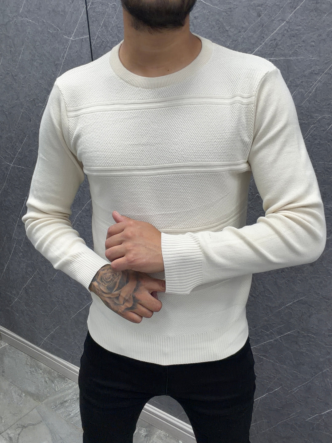 Sweater 197 Crema IB STORE