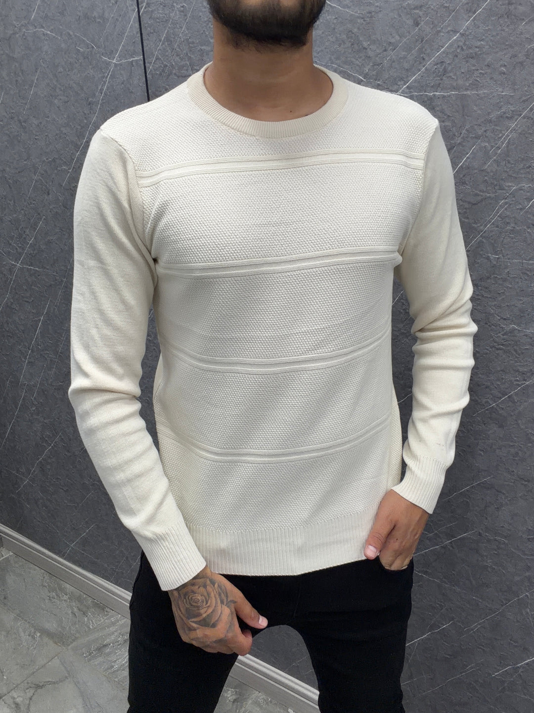 Sweater 197 Crema IB STORE
